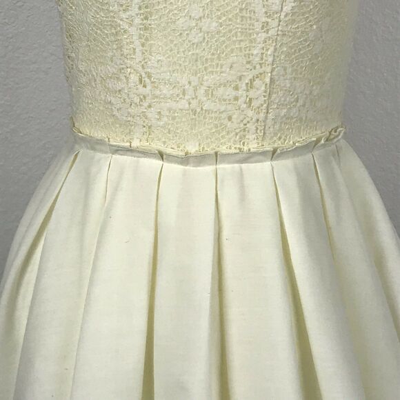 Moon Collection Lace Tulle Fit Flare Mini Dress - Picture 6 of 11